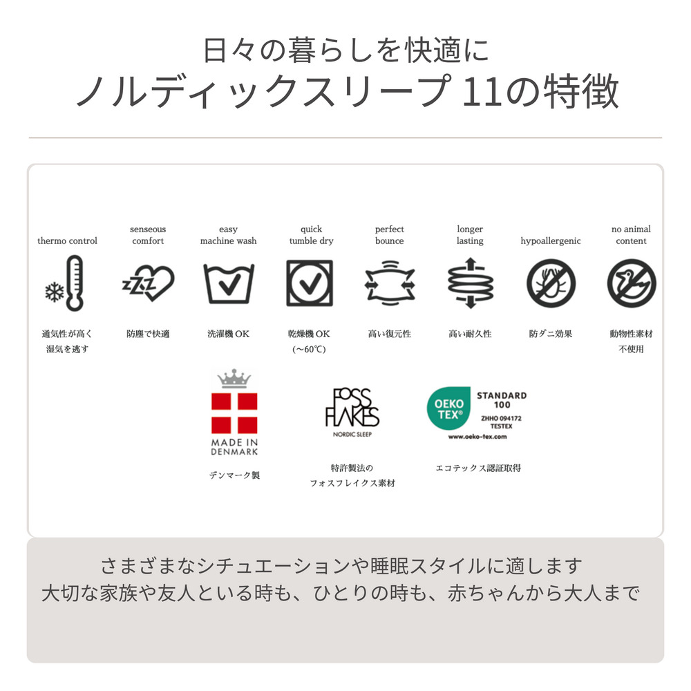ノルディックスリープ ピロー ファーム | ノルディックスリープ